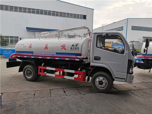 抽吸式5立方化糞池吸糞車 養殖戶的高效環保解決方案